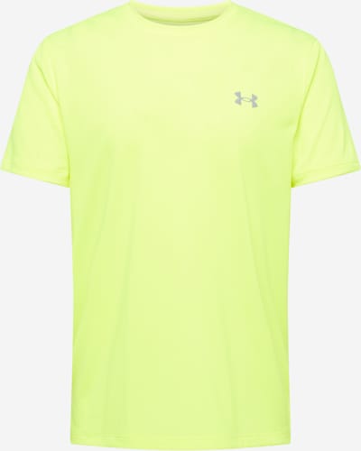 UNDER ARMOUR Functioneel shirt 'Launch' in de kleur Neongroen, Productweergave