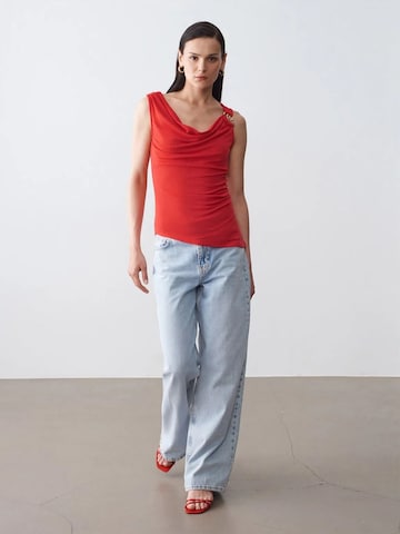 Dilvin Blouse 'Blusen' in Red