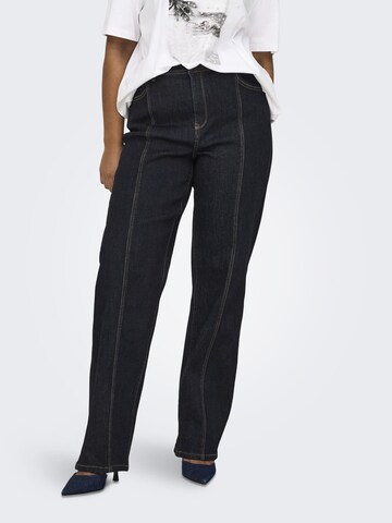 Regular Jean ONLY Carmakoma en bleu : devant