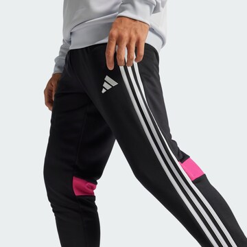 ADIDAS PERFORMANCE Tapered Sports trousers 'Tiro 25 Essentials' in Black