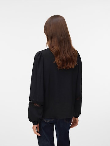 melns VERO MODA Blūze 'VMALVA'