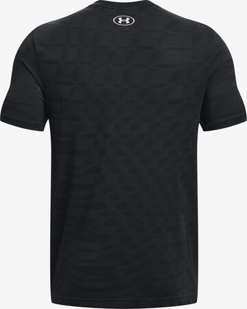 UNDER ARMOUR Functioneel shirt 'Novelty' in Zwart