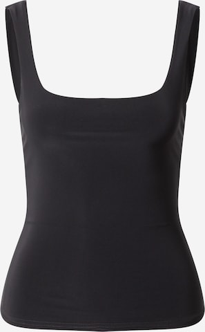 Warehouse Top in Schwarz: predná strana