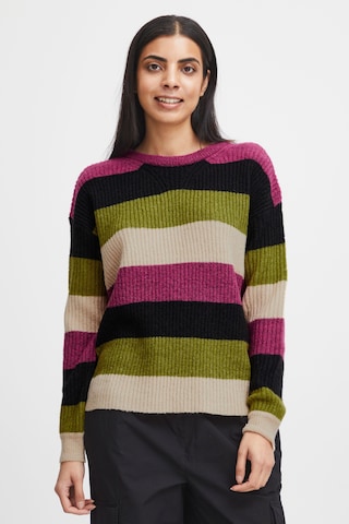 b.young Sweater 'Onema' in Green: front