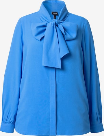 Ulla Popken Blouse in Blue: front
