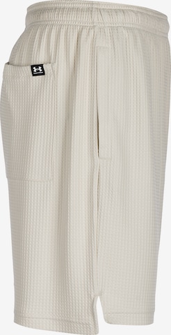 UNDER ARMOUR Loose fit Workout Pants in Beige