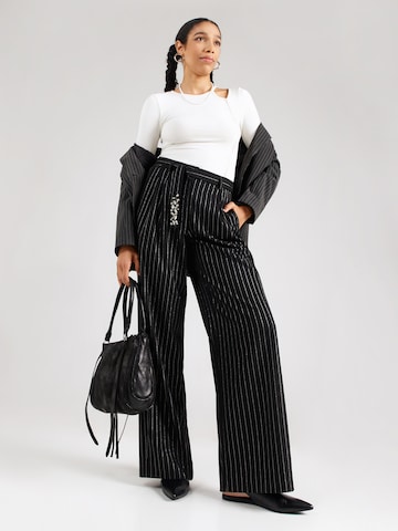Wide Leg Pantalon à pince 'Charlie' Fabienne Chapot en noir