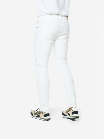 KOROSHI Slimfit Jeans i vit