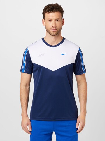 Nike Sportswear Bluser & t-shirts 'REPEAT' i blå: forside