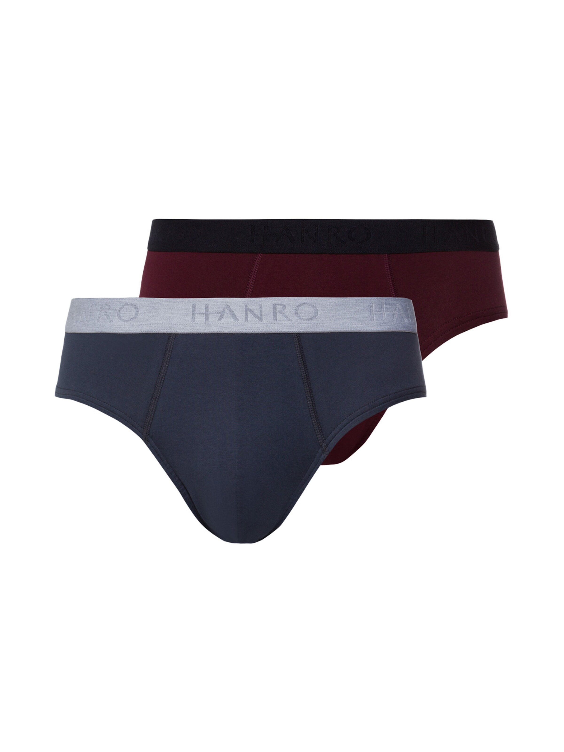 Hanro - Cueca ' Cotton Essentials ' em vermelho: frente