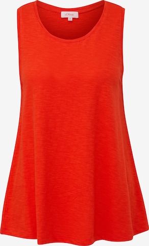 s.Oliver Top in Orange: front