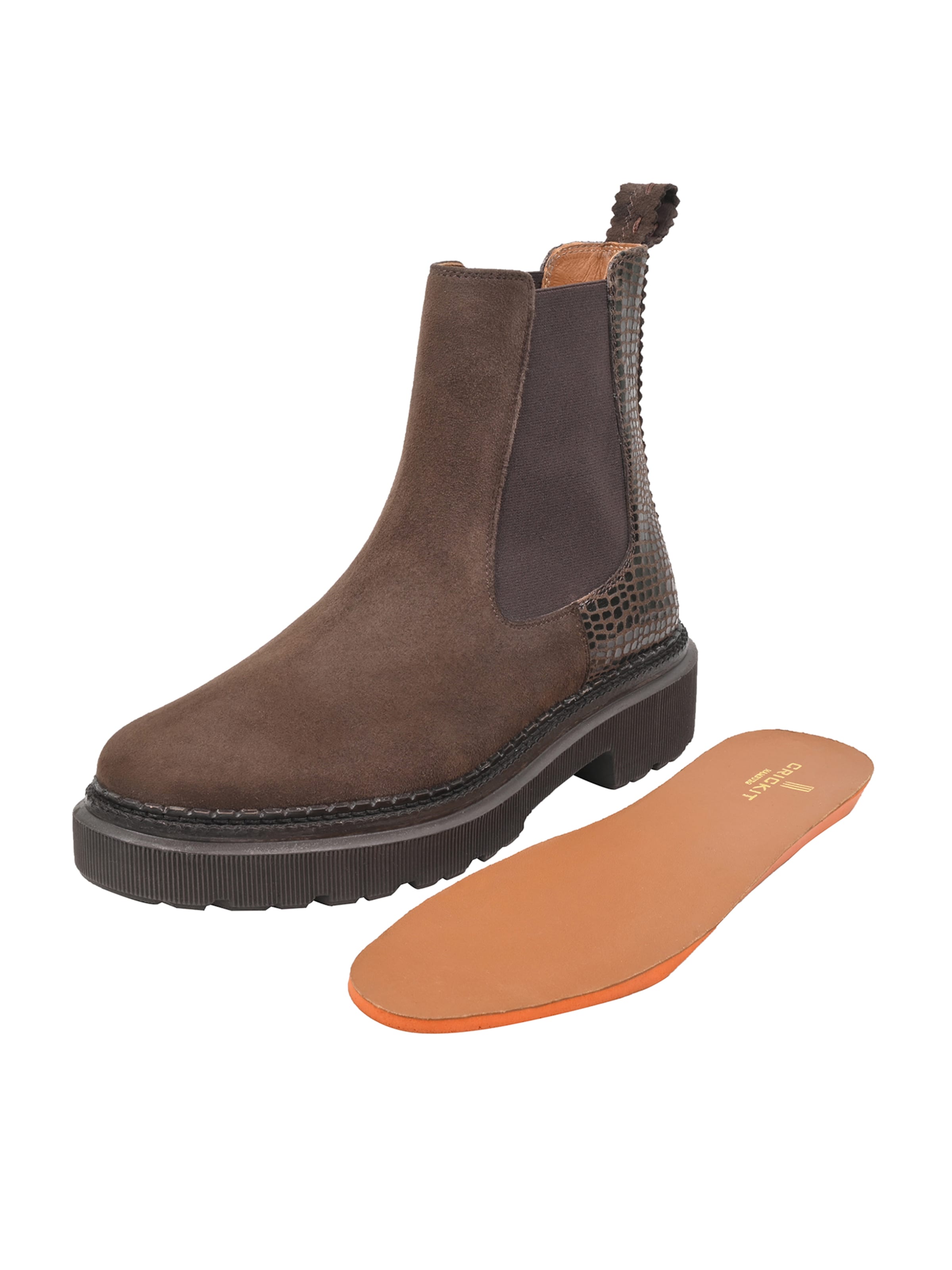 Crickit Chelsea boots ' URBINO ' in Bruin