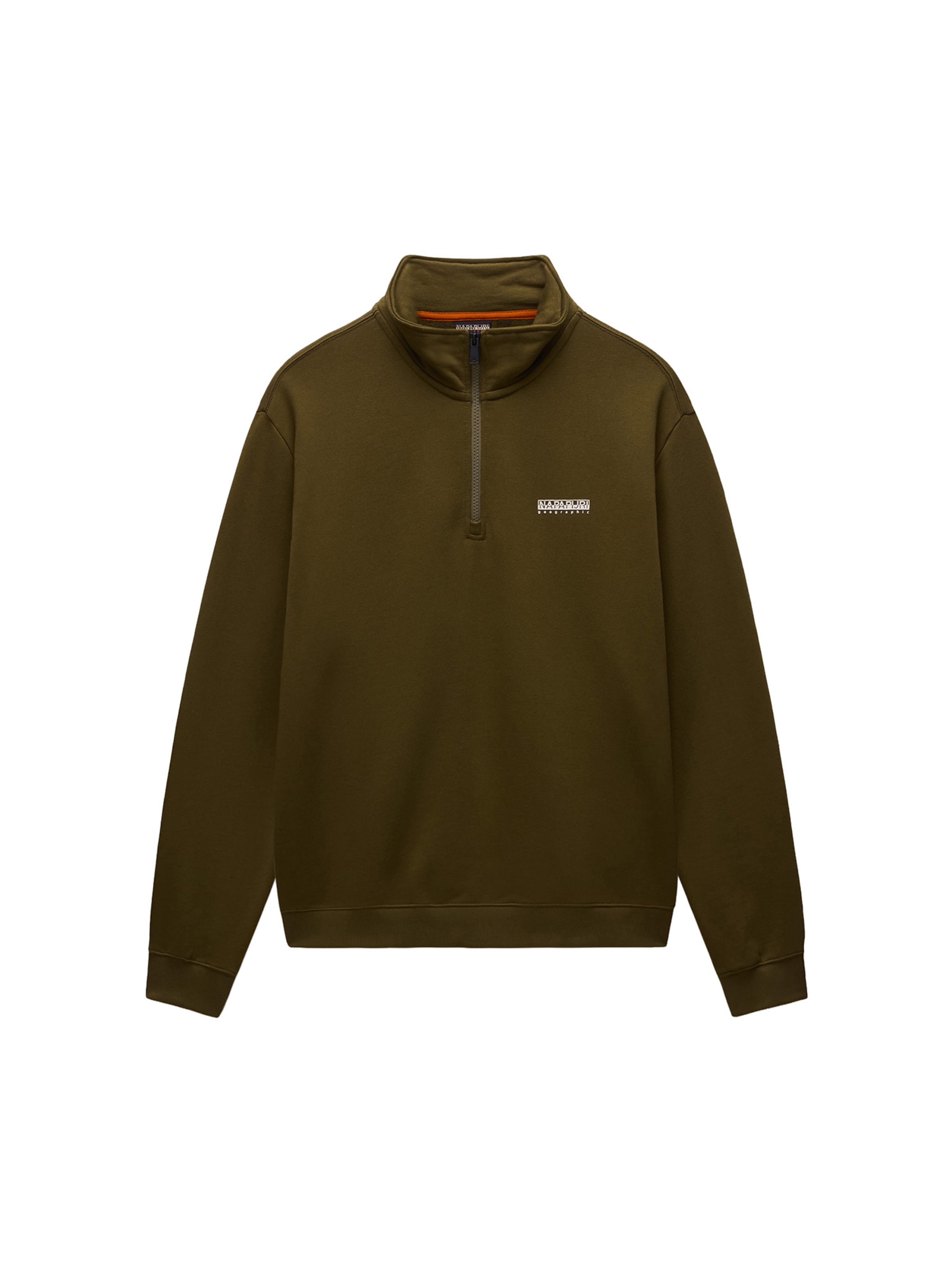 NAPAPIJRI Sweatshirt in Green: front