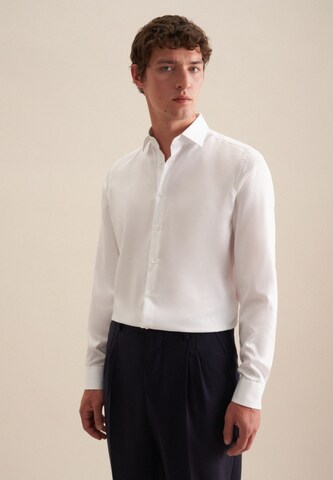 SEIDENSTICKER Slim fit Business shirt in White