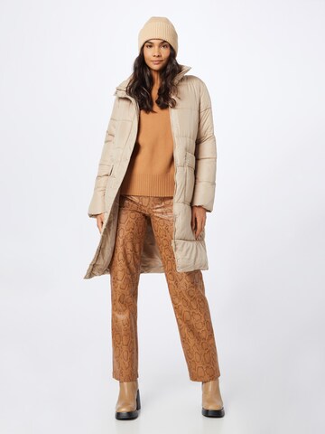 Cappotto invernale 'LIMA' di PIECES in beige