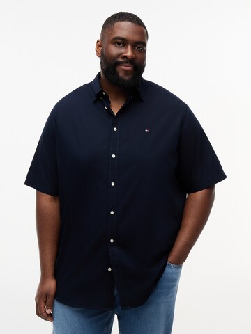 Tommy Hilfiger Big & Tall Regular fit Πουκάμισο 'FLEX' σε μπλε: μπροστά