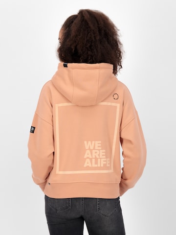 Alife and Kickin Sweatshirt 'JessyAK' in Pink: predná strana