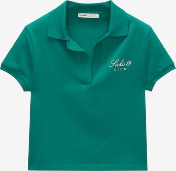 Pull&Bear Paita värissä vihreä: etupuoli