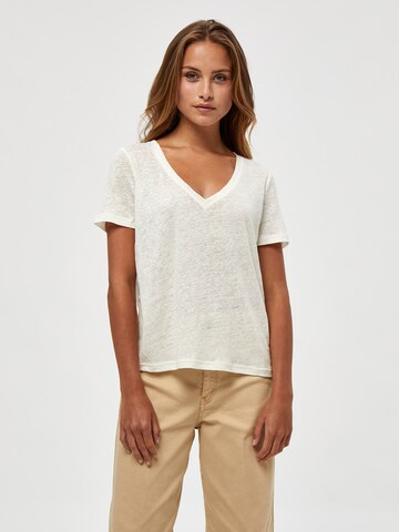 Peppercorn Shirt 'Dicte' in Wit: voorkant