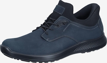 Comfortabel Hausschuh in Blau: Vorderseite