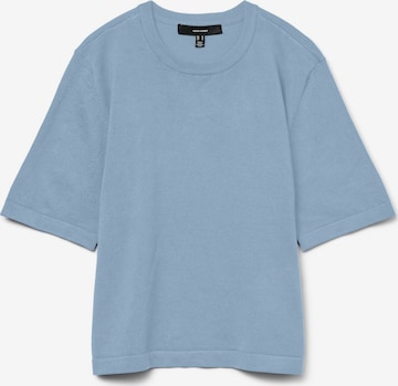 VERO MODA Пуловер 'VMSilije' в синьо: отпред