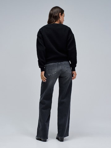 Salsa Jeans Sweatshirt in Zwart