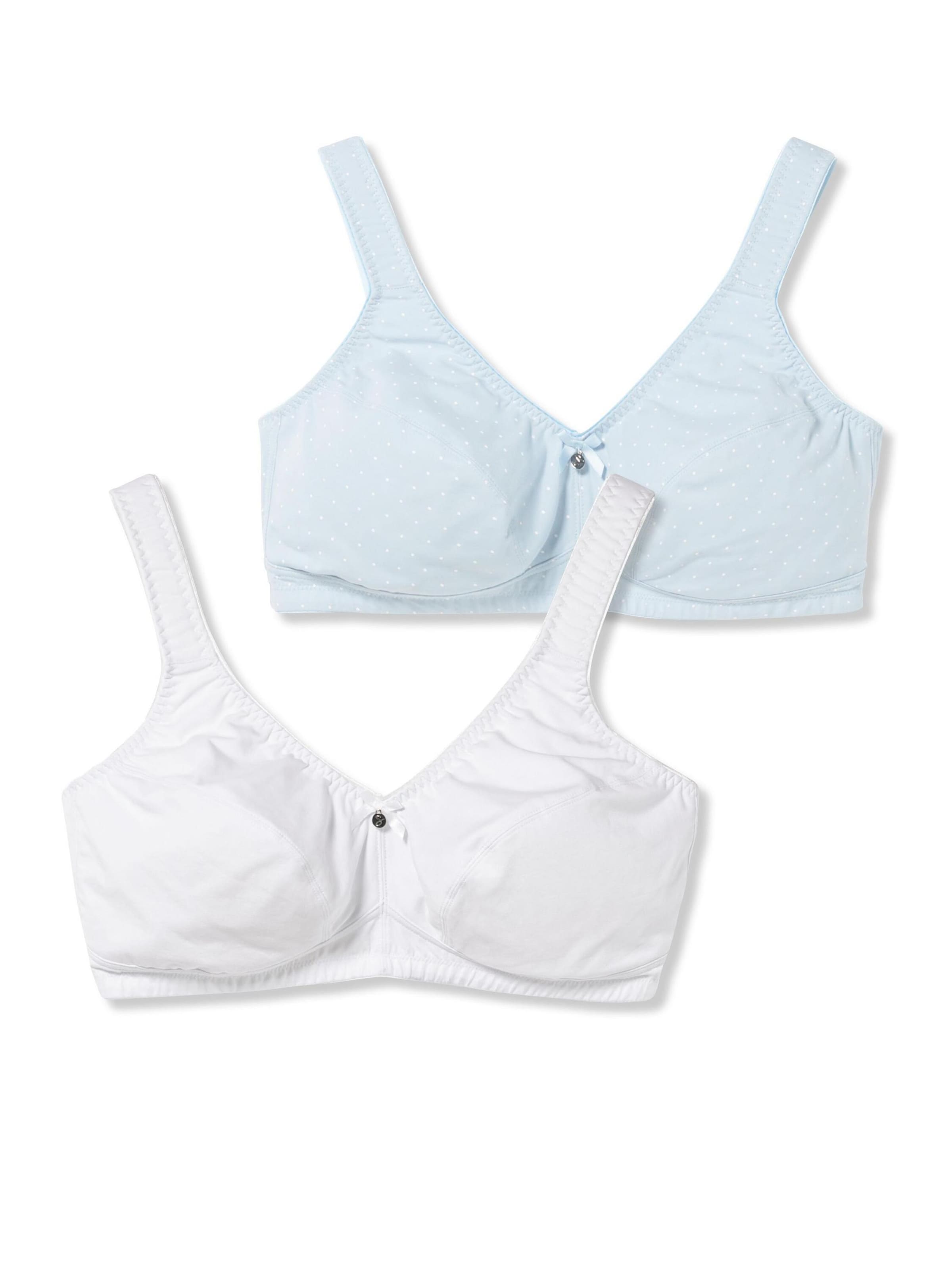 SHEEGO Zmenšujúca Zmenšujúca podprsenka - Modrá: predná strana