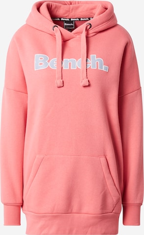 BENCH Sweatshirt 'DAYLA' in Pink: predná strana