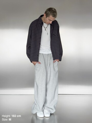 ENRAGE Comfort Fit Hemd 'LETTER' in Lila