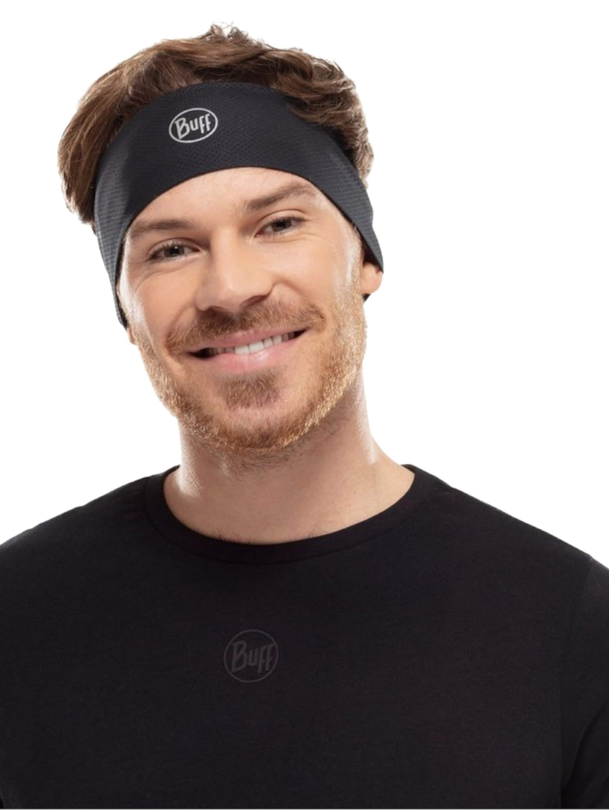 Bandeau de sport 'Buff Fastwick' BUFF en noir : devant