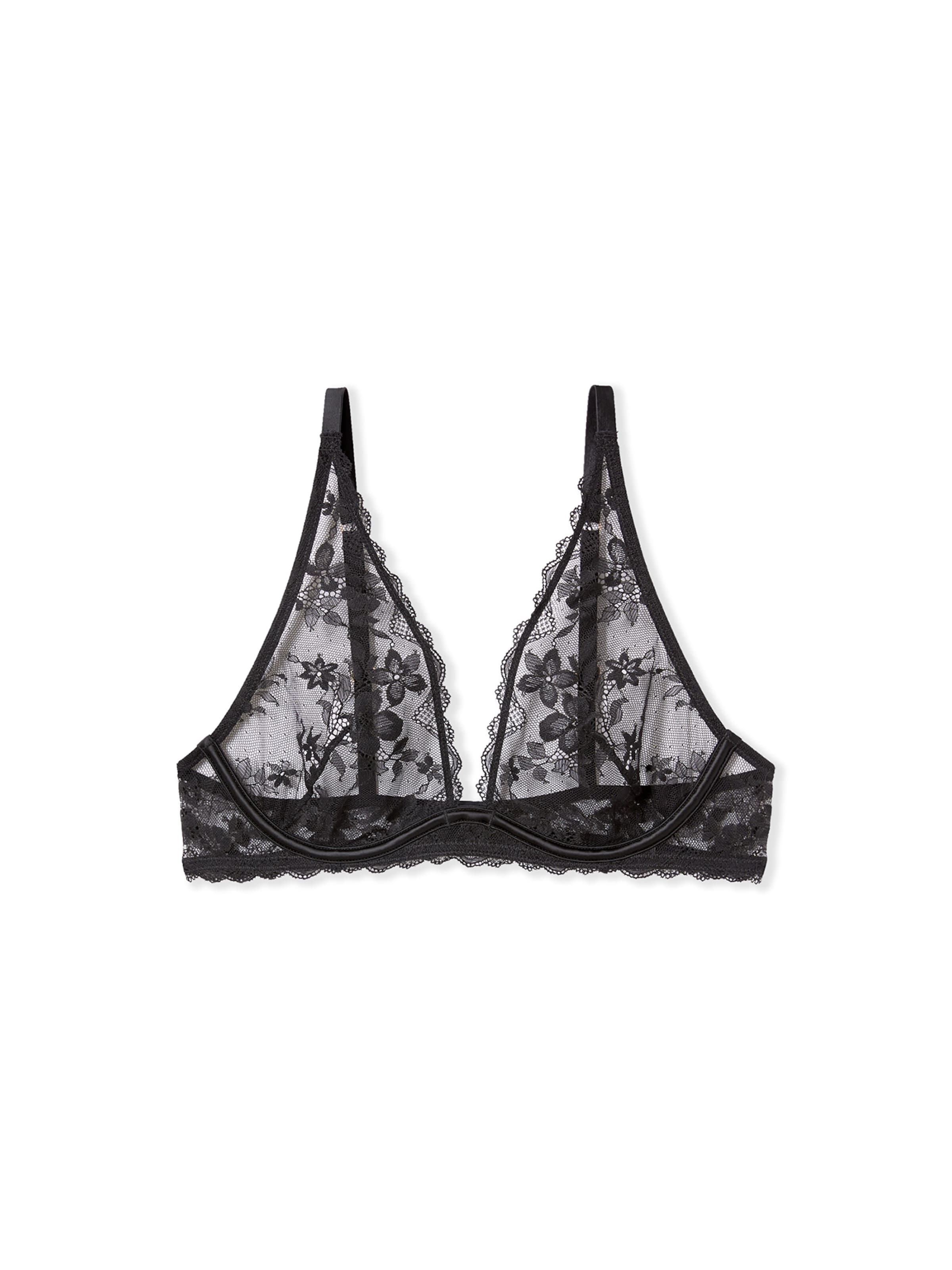 Reggiseno 'Heritage' di ETAM in nero: frontale