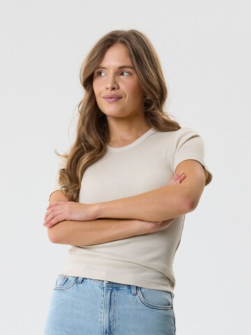 TWO SOON Shirts i beige: forside