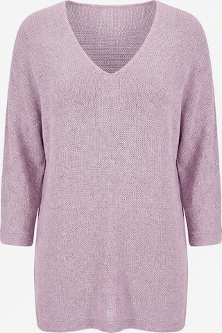 MIAMODA Pullover in Lila: Vorderseite