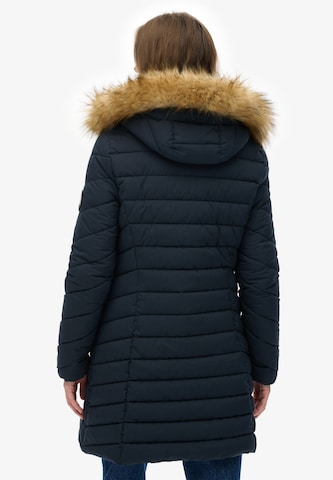 Manteau d’hiver 'Fuji' Superdry & Co en bleu