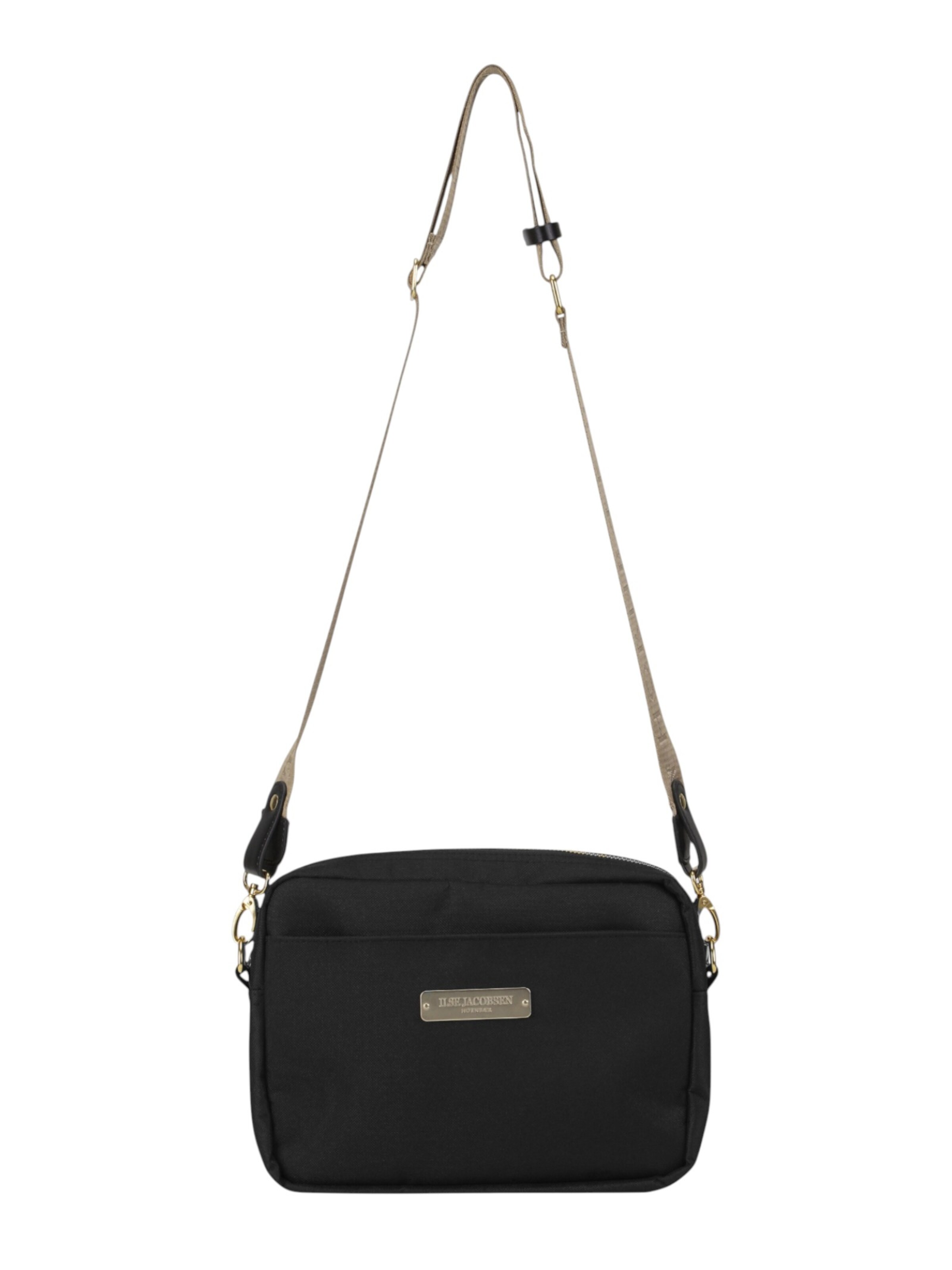 ILSE JACOBSEN Umhängetasche 'EVERY04' in Schwarz: Vorderseite