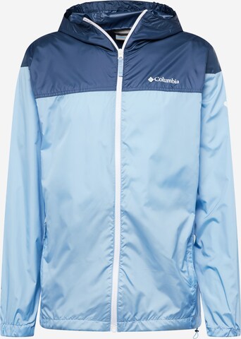 COLUMBIA Outdoorjas 'Flash Challenger' in Blauw: voorkant