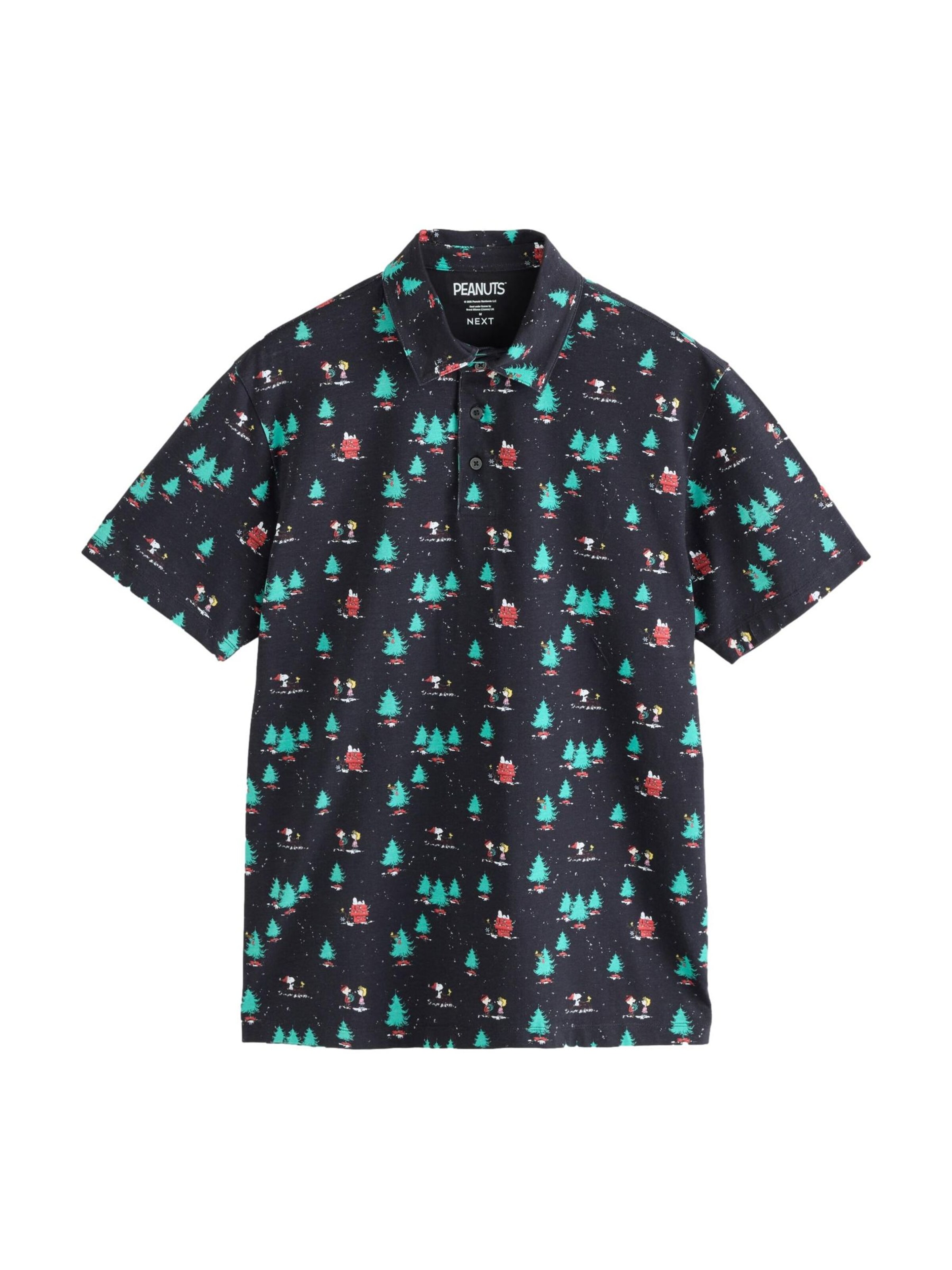 T-Shirt Next en bleu : devant