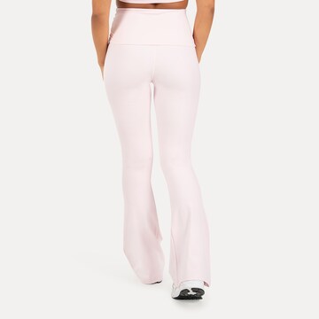 évasé Leggings ' Florea ' Smilodox en rose