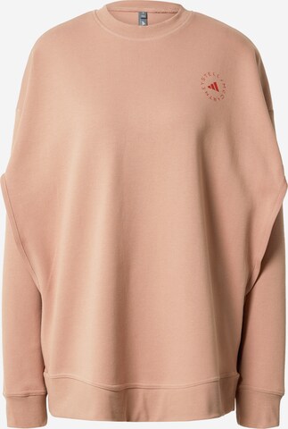 Sweat de sport ADIDAS BY STELLA MCCARTNEY en beige : devant