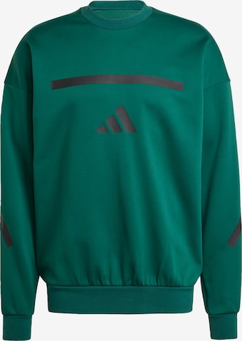 ADIDAS SPORTSWEAR Sportsweatshirt 'Z.N.E.' in Grün: Vorderseite