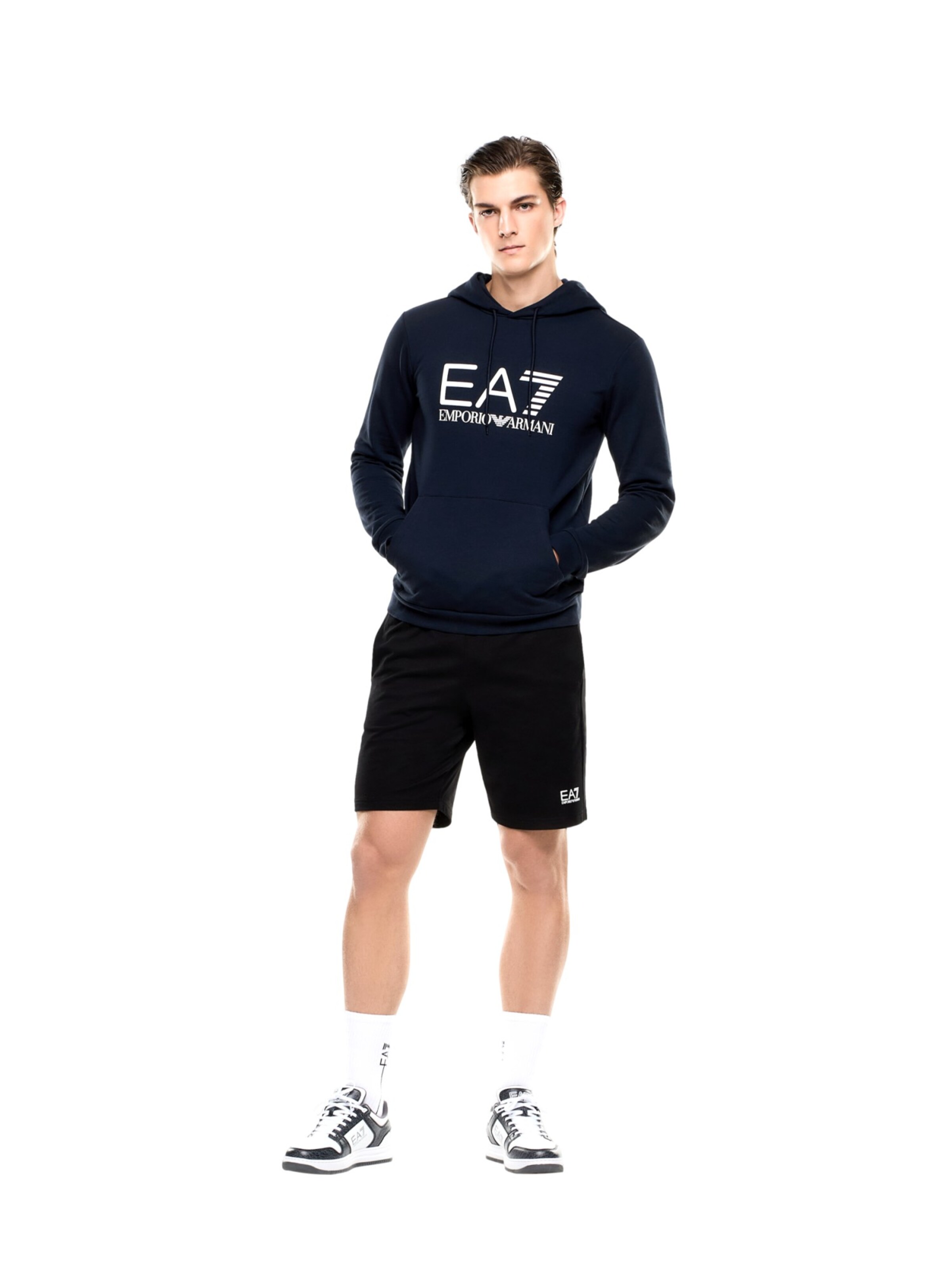 EA7 Emporio Armani Trui in Blauw