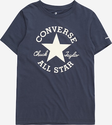 CONVERSE T-Shirt in Blau: predná strana