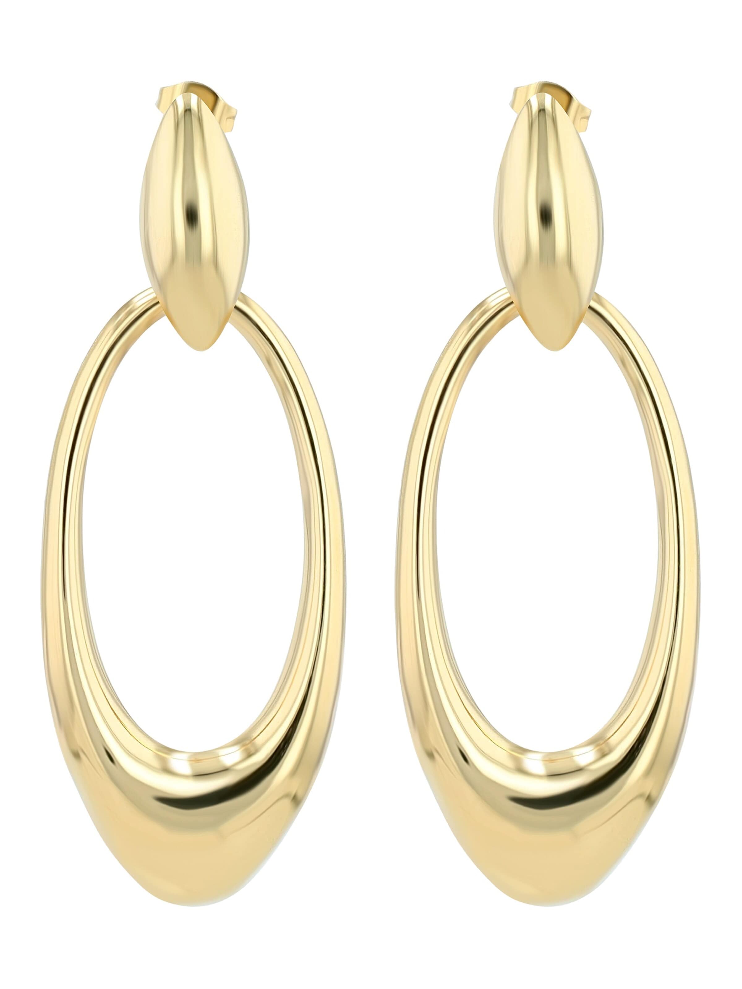 Akzent Earrings 'Vianne, langlebig' in Gold: front