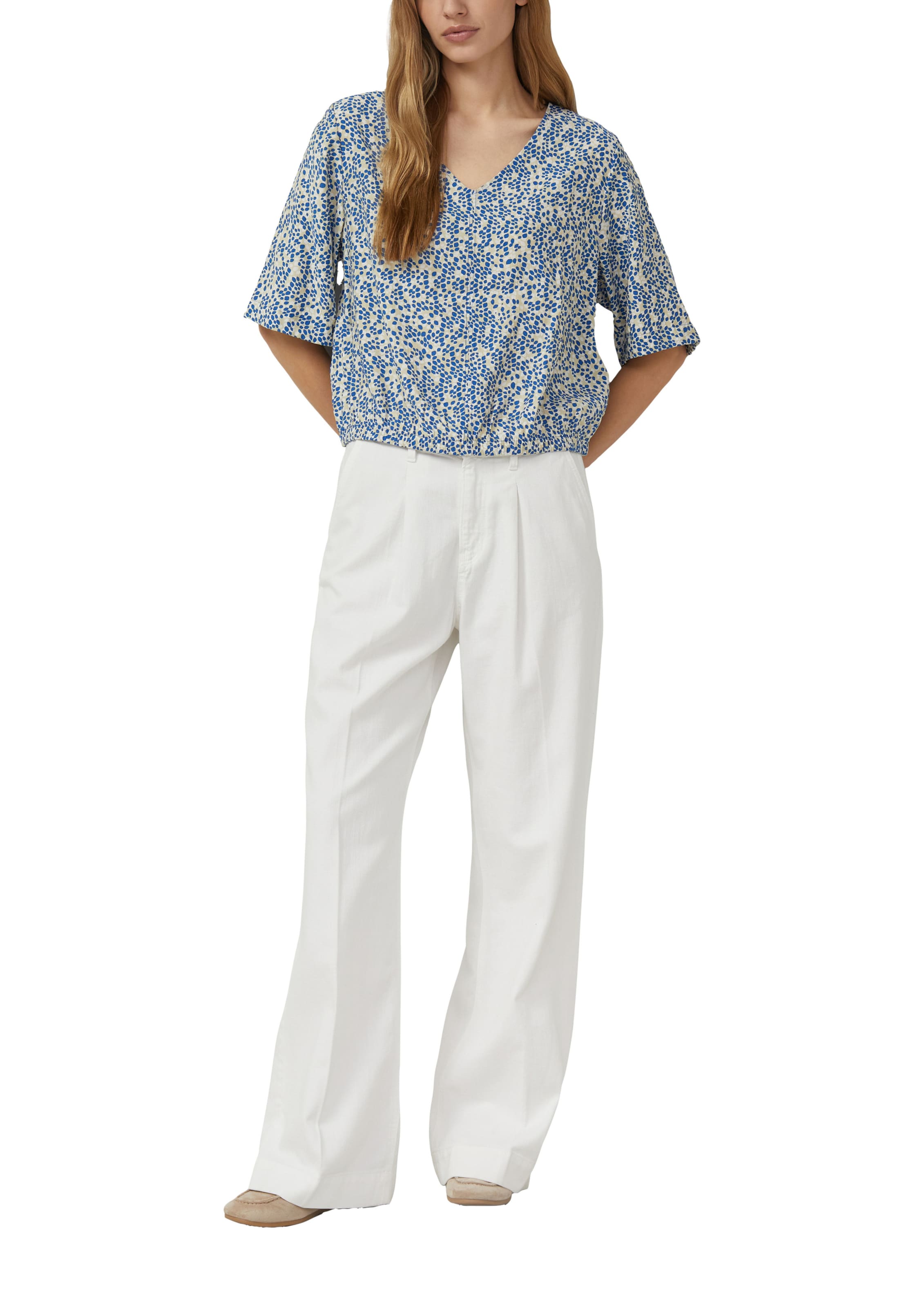 Chemisier s.Oliver en bleu