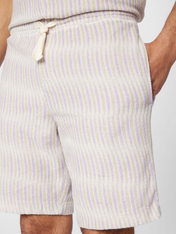 Wax London - regular Pantalón en beige