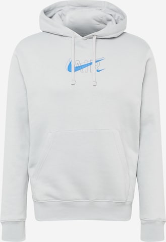 pelēks Nike Sportswear Sportisks džemperis: no priekšpuses