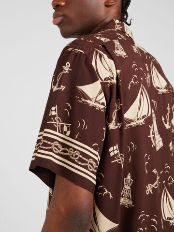 Polo Ralph Lauren Comfort fit Overhemd 'CLADY' in Bruin