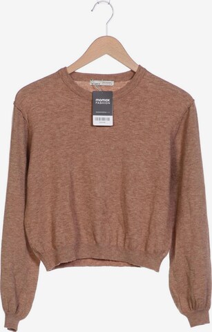 Pull&Bear Pullover S in Beige: predná strana