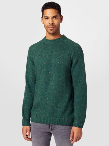 Woodbird Sweater in Green: front