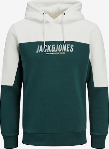 JACK & JONES Mikina 'Dan' – zelená: přední strana